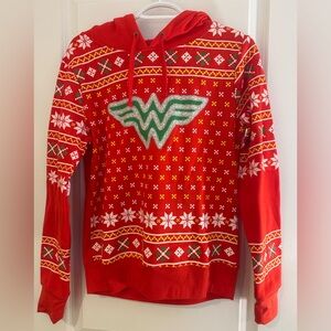Red Wonder Woman Holiday Sweater